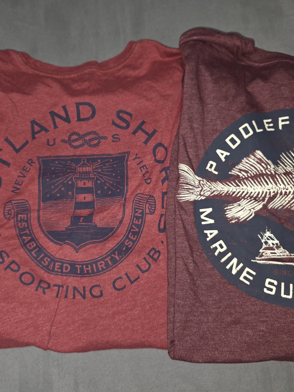 Izod Men's Red Graphic Short Sleeve Tee LOT